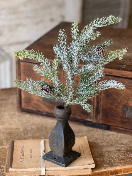 Frosted White Spruce Greenery Collection