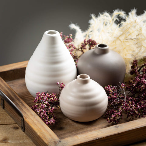Blush Neutral Compact Vase (3 sizes)