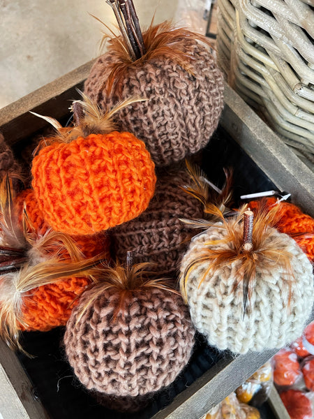 Crochet Pumpkin (Multiple Options)