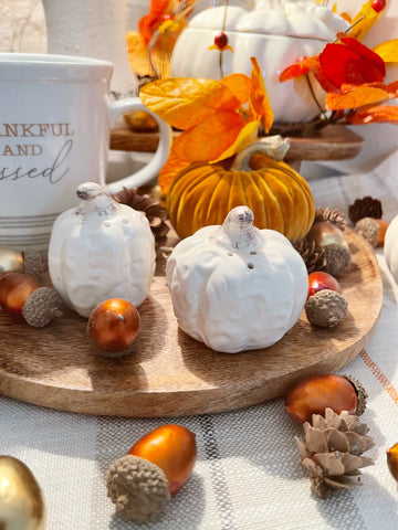 Pumpkin Salt & Pepper Shakers