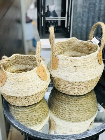 Weaven Basket with Handles