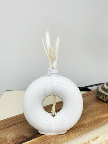 Circle Cutout Vase