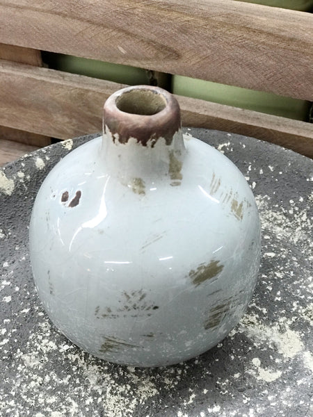 Distressed Mini Vase