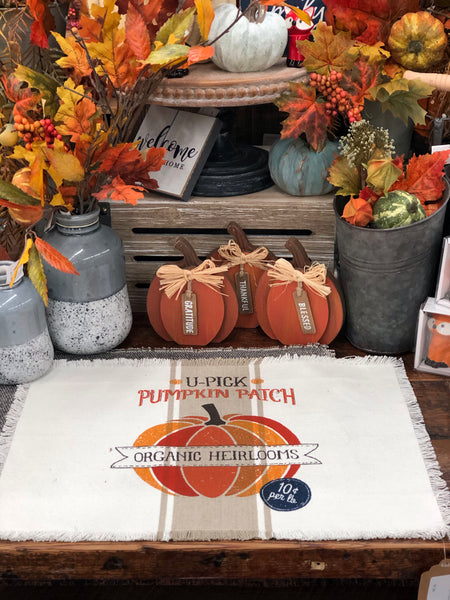 Pumpkin Patch Printed Placemat