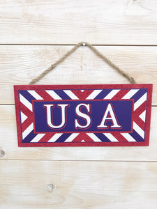 USA Patriotic Sign