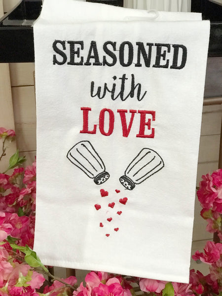 Seasoned with Love Dish Towel