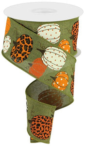 Leopard Pumpkins/Royal Ribbon (2)