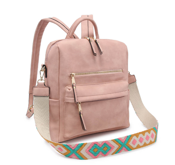 Amelia Convertible Backpack (Multiple Colors)